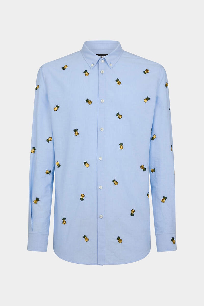 EMBROIDERED FRUITS SHIRT - 1