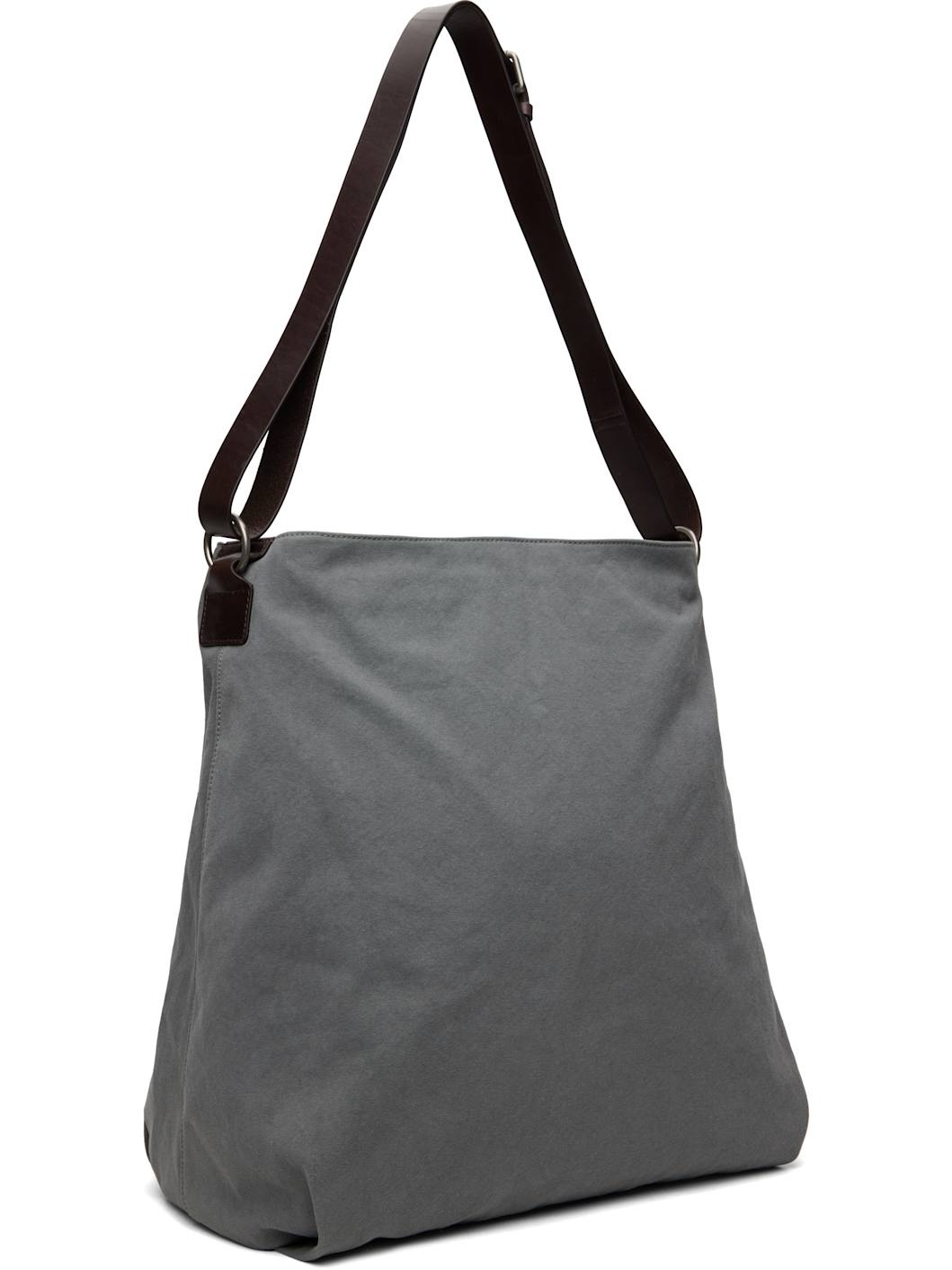 Gray Large Canvas Bag - 3