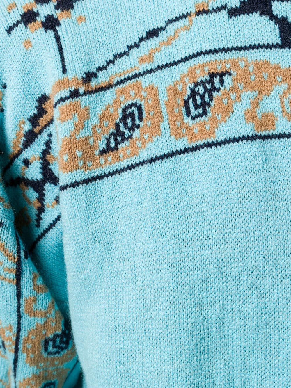 paisley pattern jumper - 5