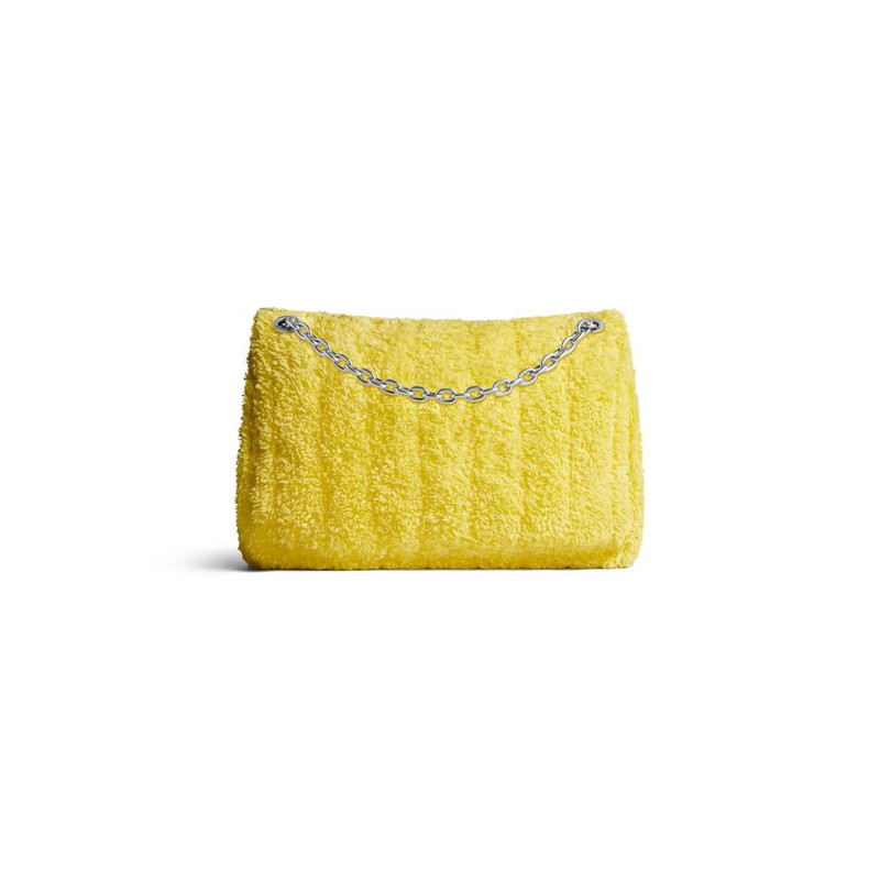 Women's Monaco Mini Bag Quilted Towel Fabric  in Yellow 6
