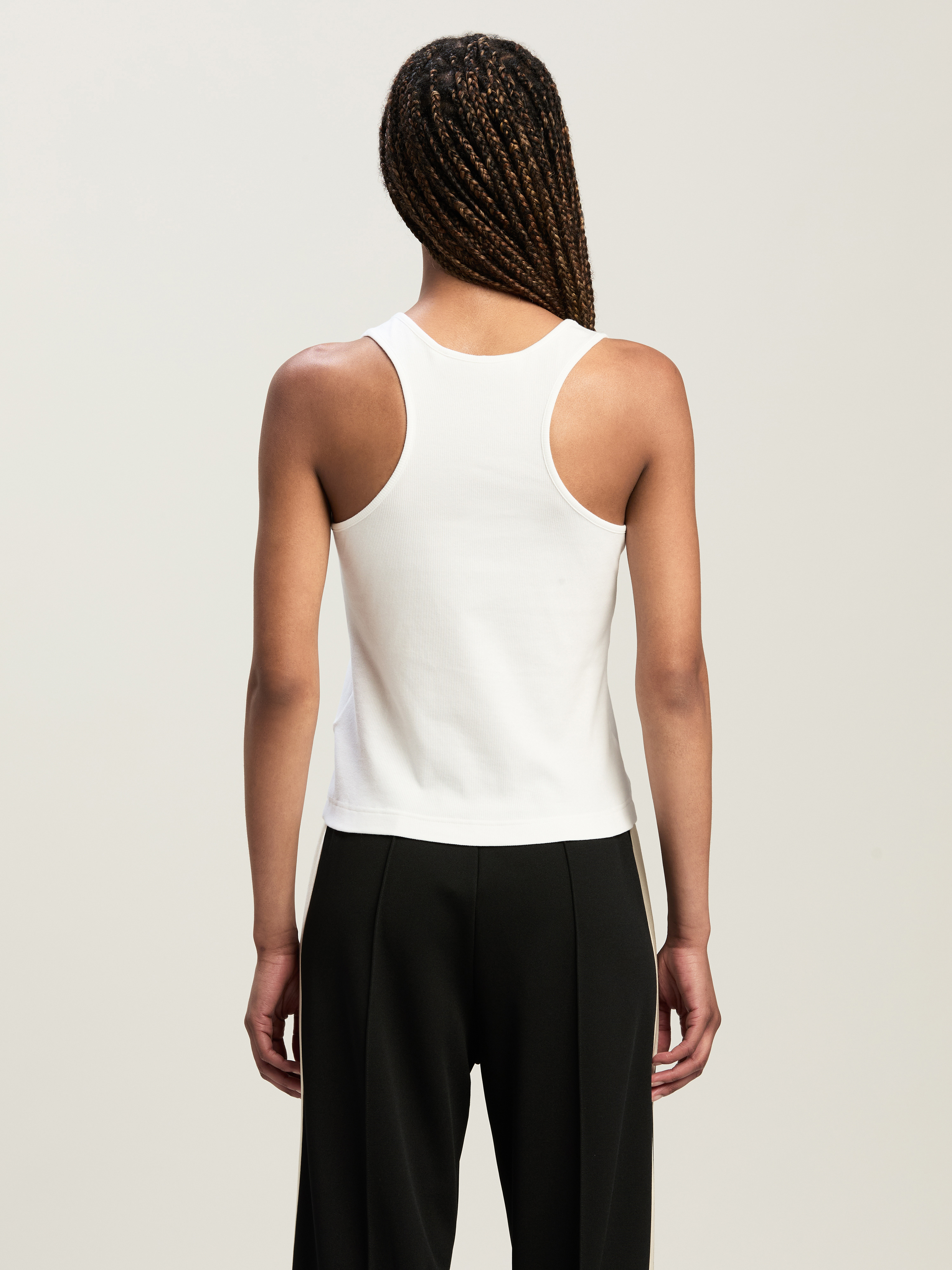 Classic Logo Rib Tank Top - 5