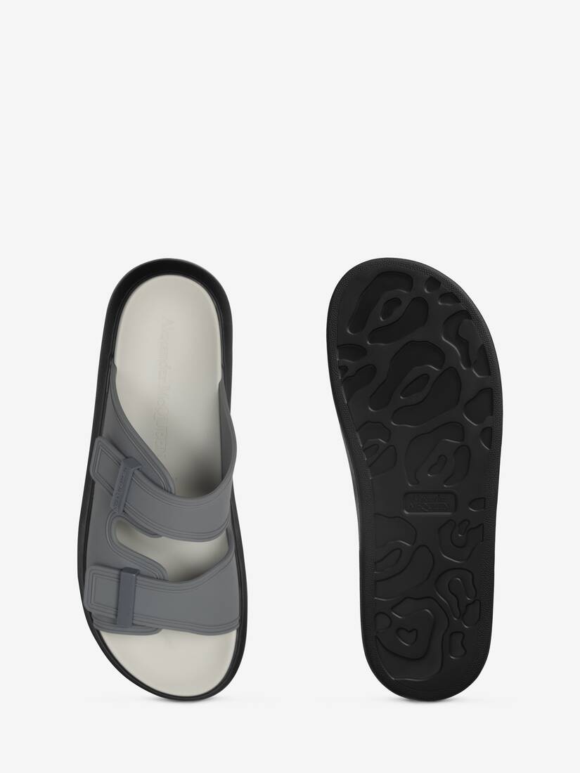 Men's Hybrid Slide in Gun Grey - 4