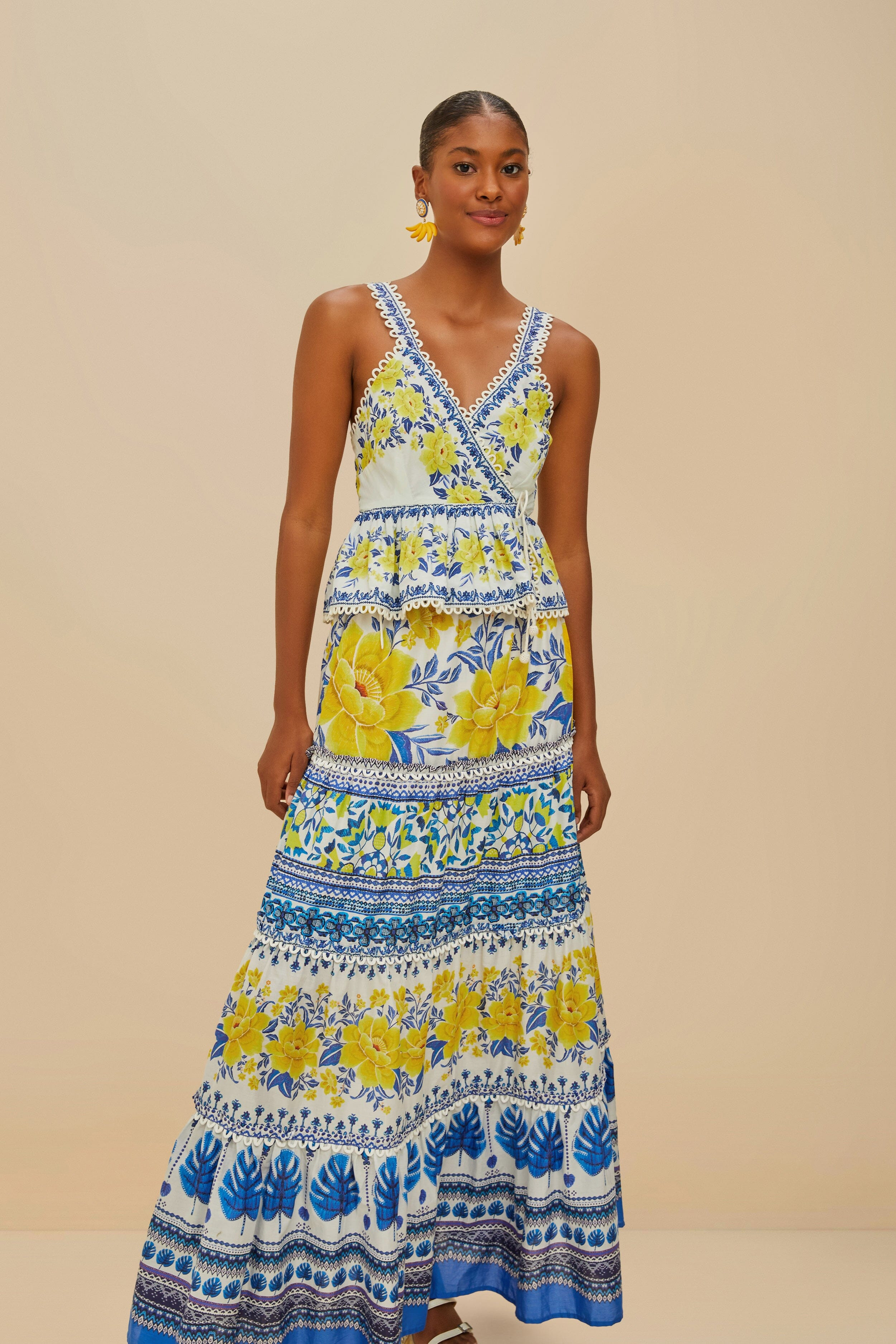 Off-White Zuli Low Rise Maxi Skirt - 2