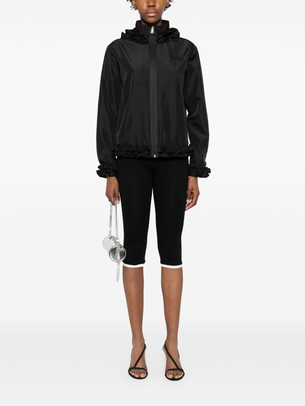 hooded bomber jacket - 2