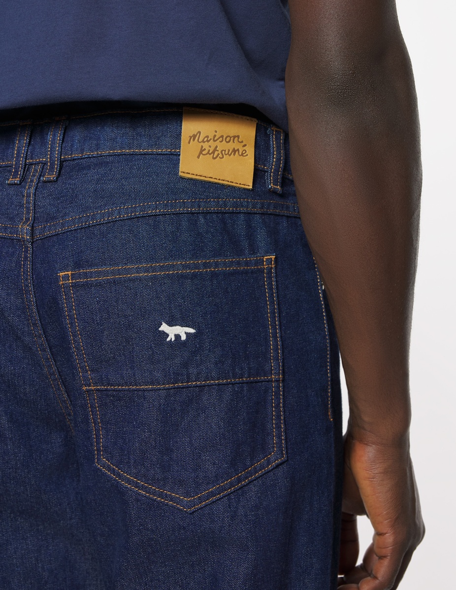 STRAIGHT DENIM JEANS - 4