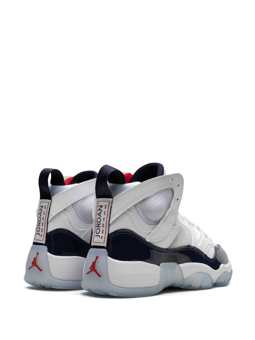 Jumpman Two Trey "White/Navy/University Red" sneakers - 3