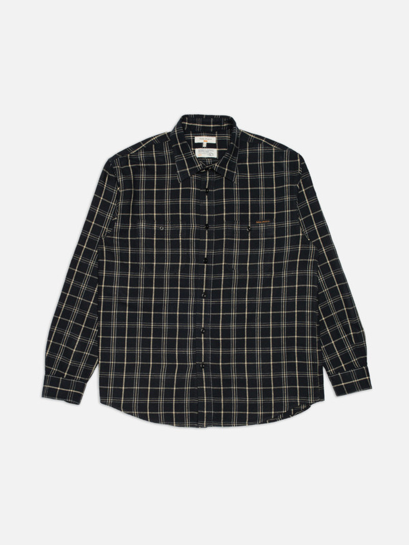 Julian Worker Shirt Checked - 1