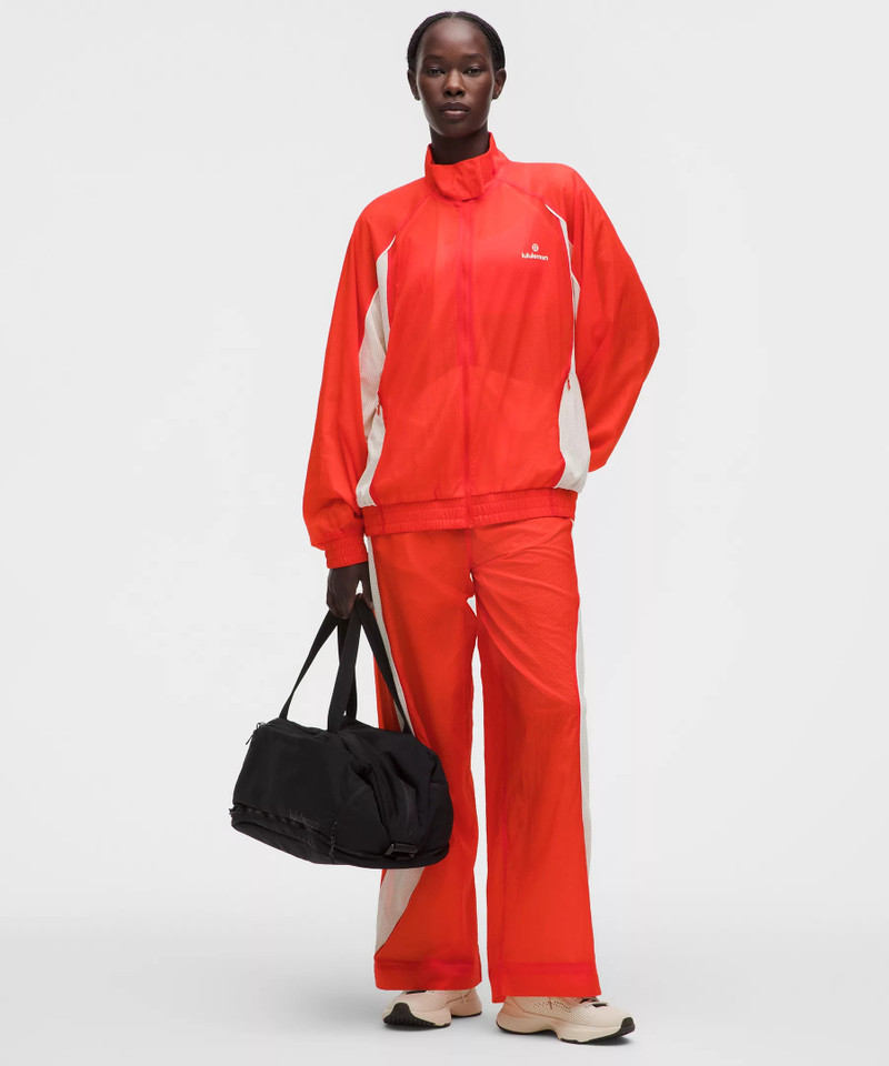 License to Train Textured Nylon Mid-Rise Pant 1