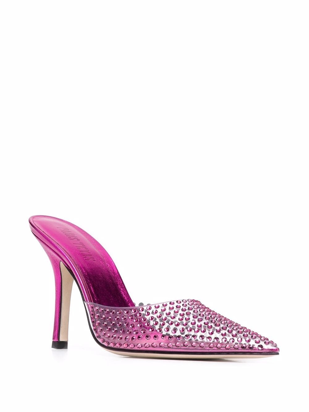 105mm crystal-embellished pumps - 2