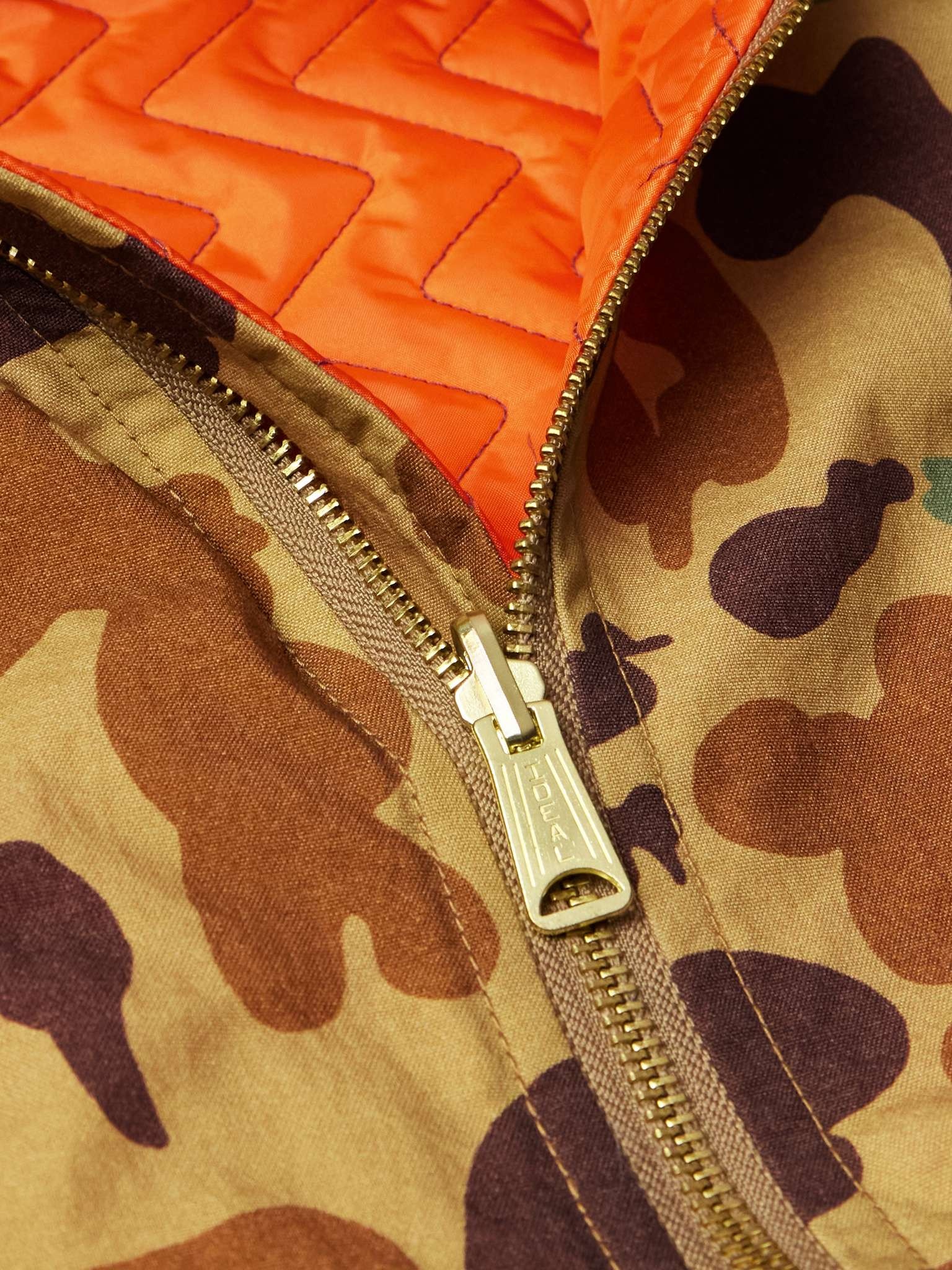 Reversible Camouflage-Print Padded Shell Gilet - 4
