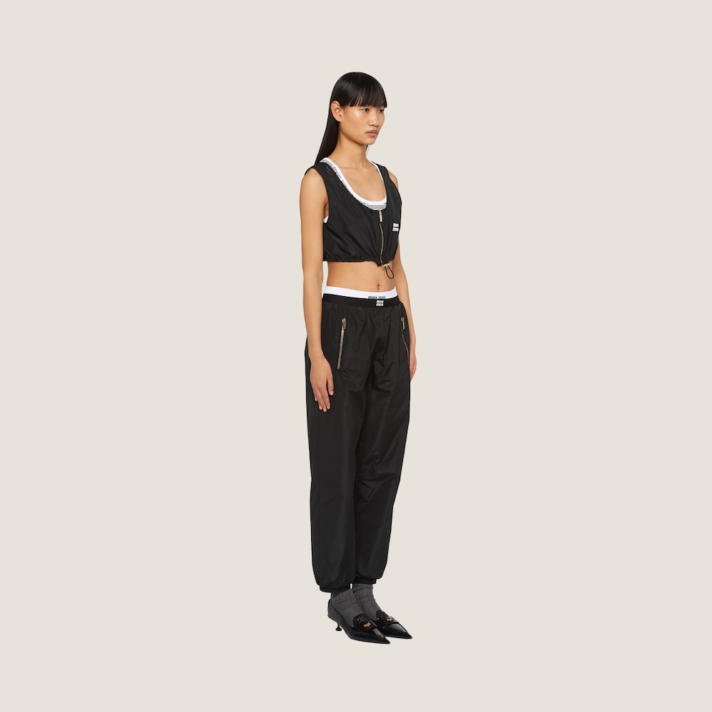 Technical silk joggers - 5