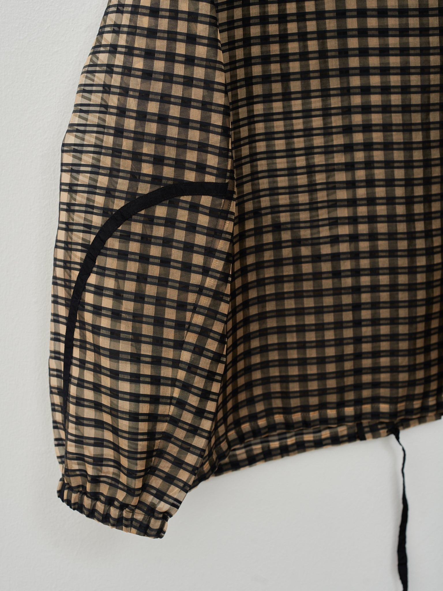 Organza Bomber Jacket - Vichy Check - 7