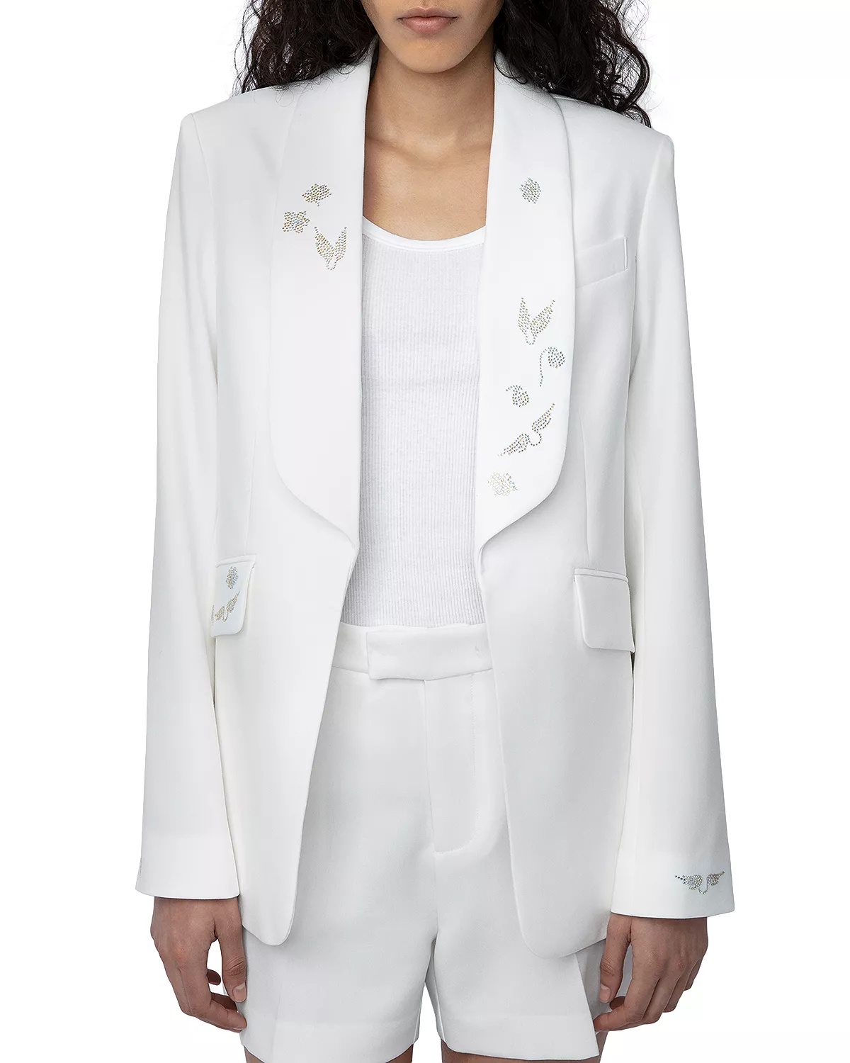 Embellished Blazer - 1