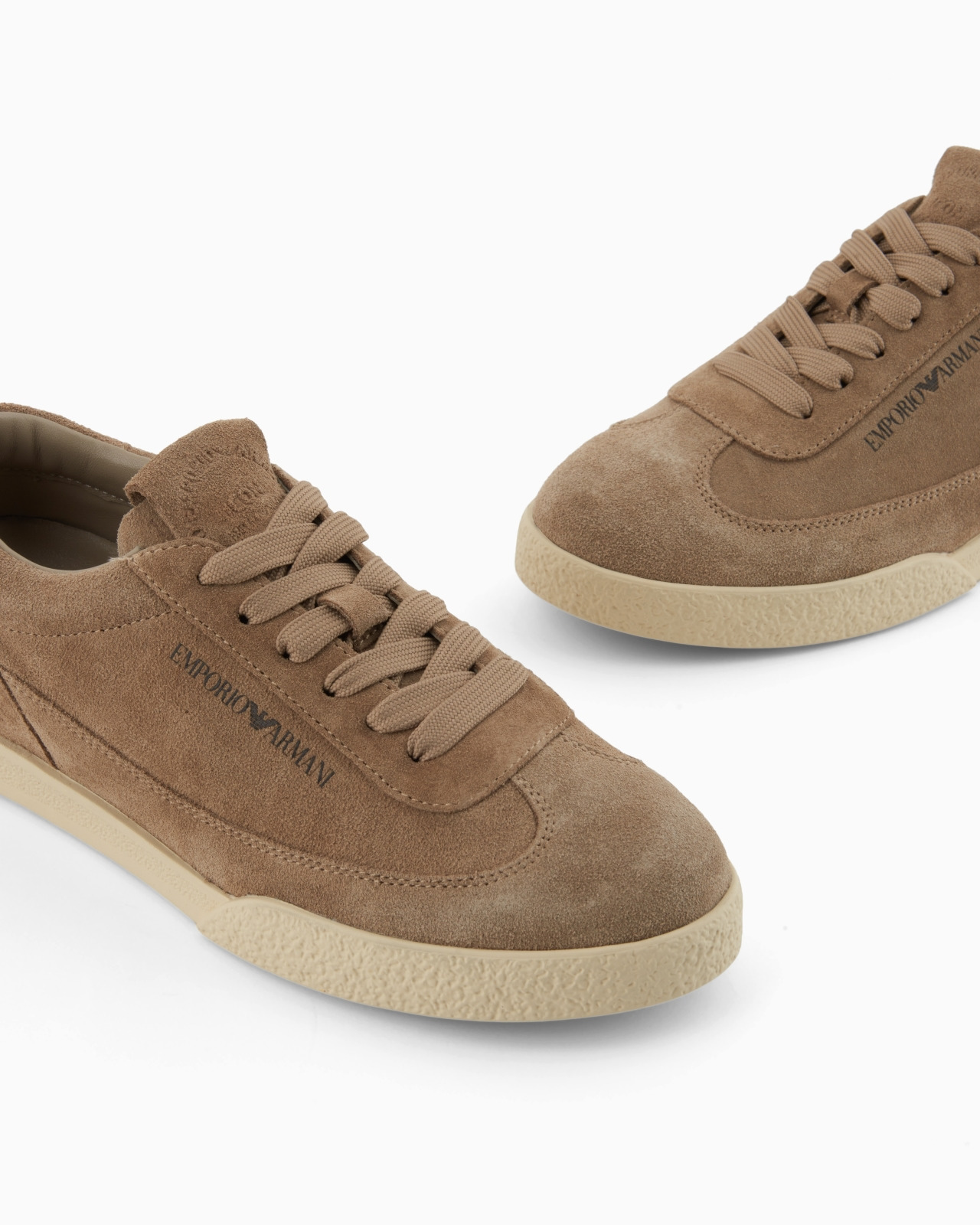 LEATHER AND SUEDE SNEAKERS - 5