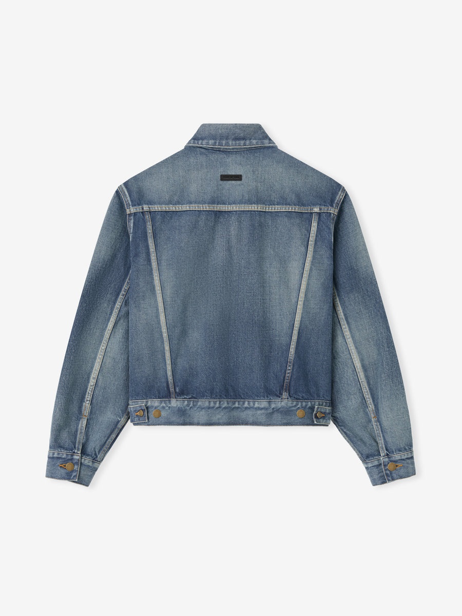 Denim Trucker Jacket - 5