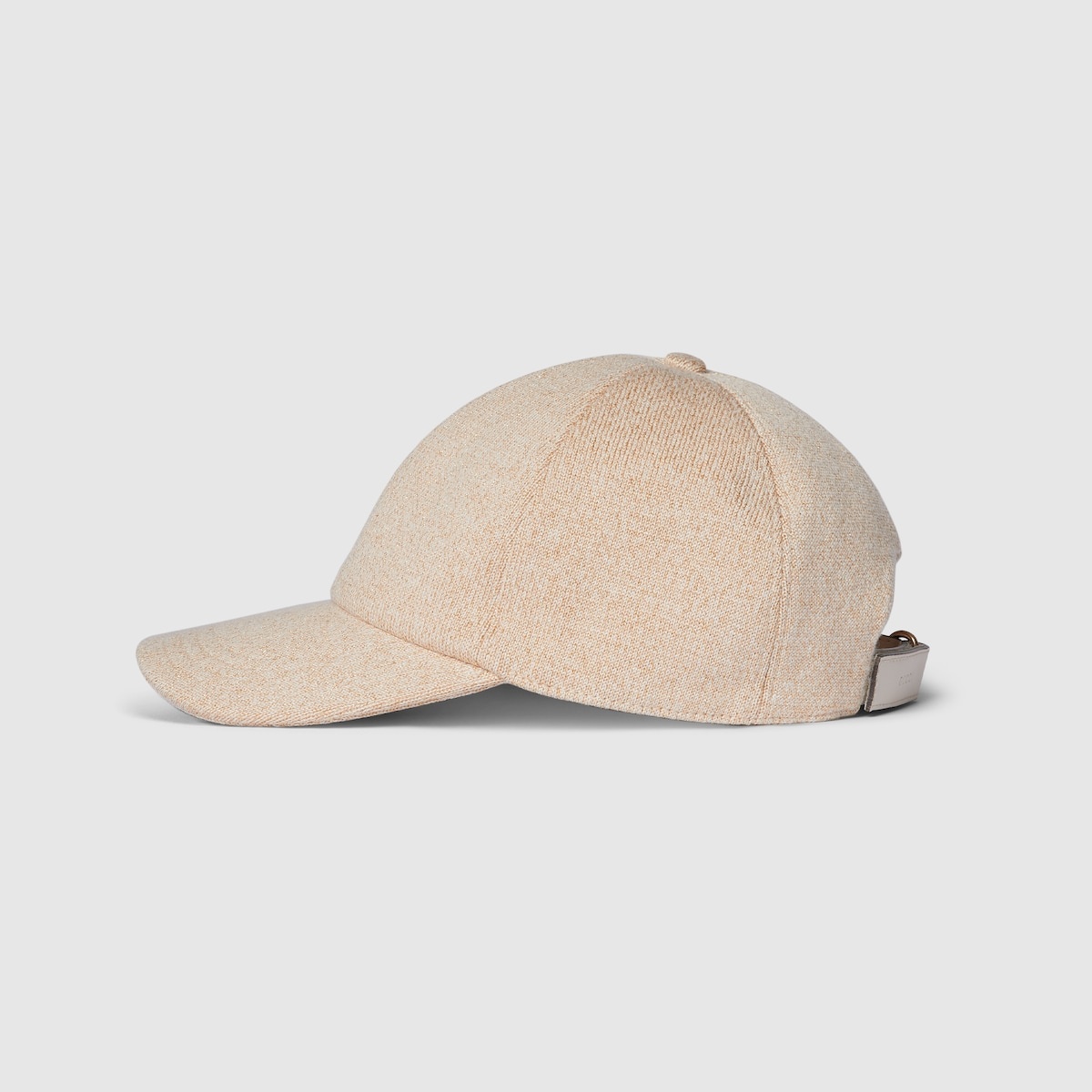 Knit wool, viscose and lamè baseball hat - 2