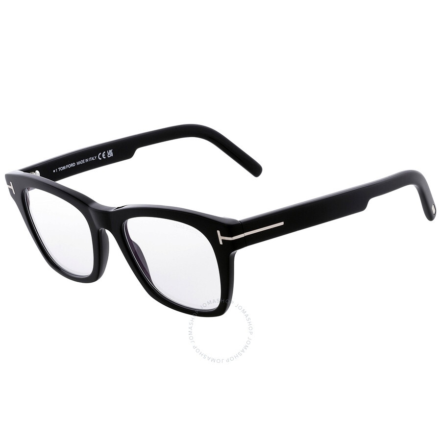 Tom Ford Blue Light Block Square Men's Eyeglasses FT5886-B 001 52 - 3