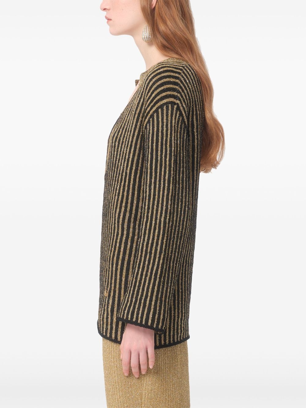 striped jumper - 4