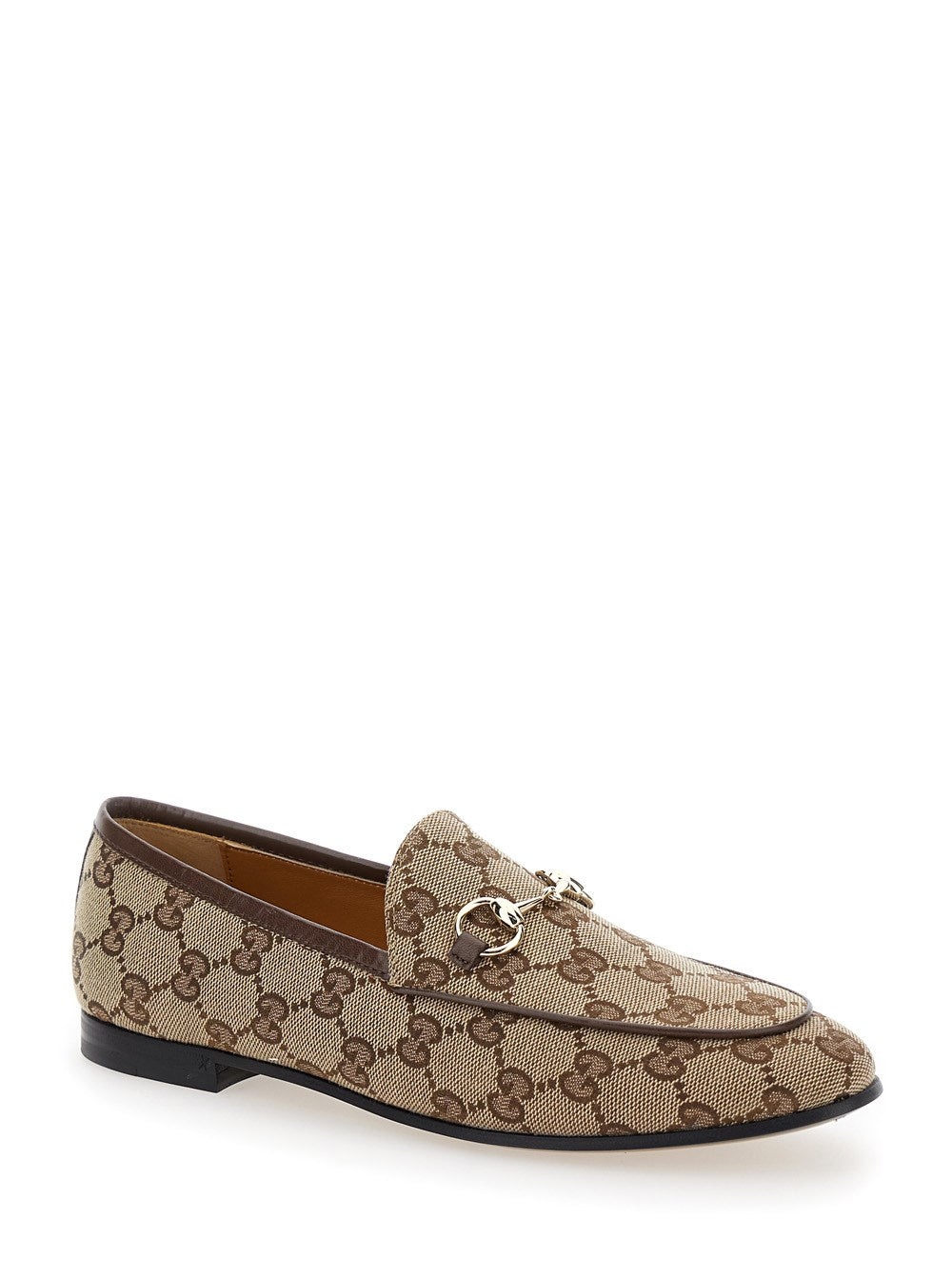 Gucci Jordaan Horsebit GG Loafers - 2