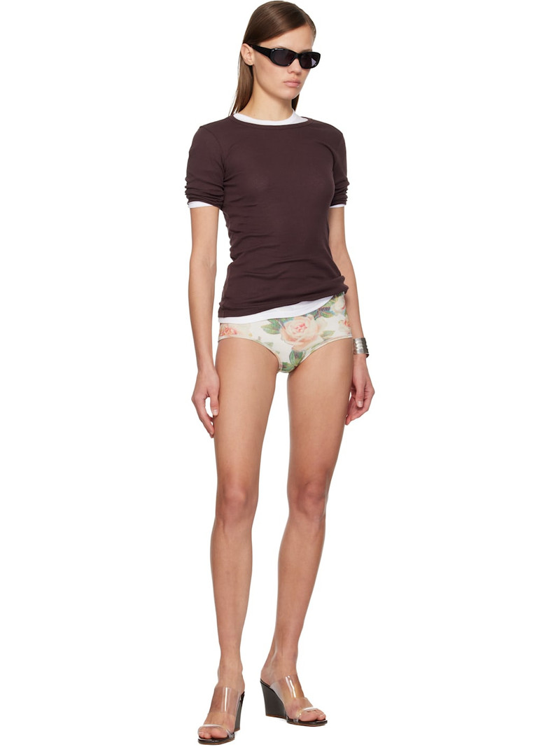 FLORE FLORE Brown Anna T-shirt outlook