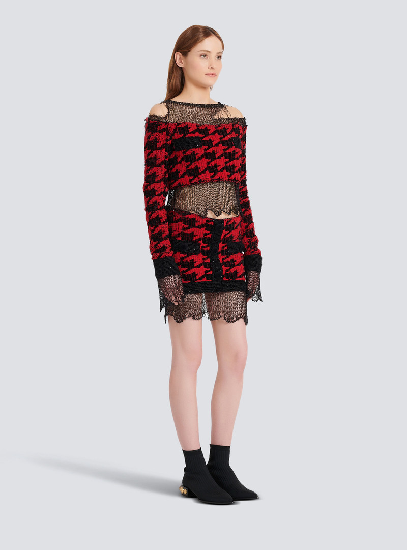 Knit destroyed skirt 5