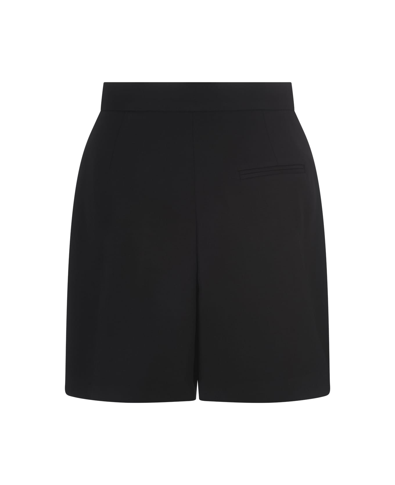 Wool Shorts With Front Zips - 2