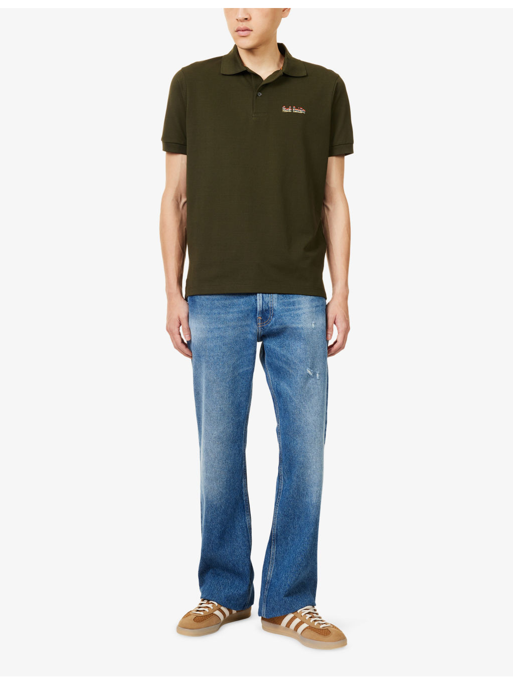 Logo-Embroidered Cotton-Pique Polo Shirt - 2