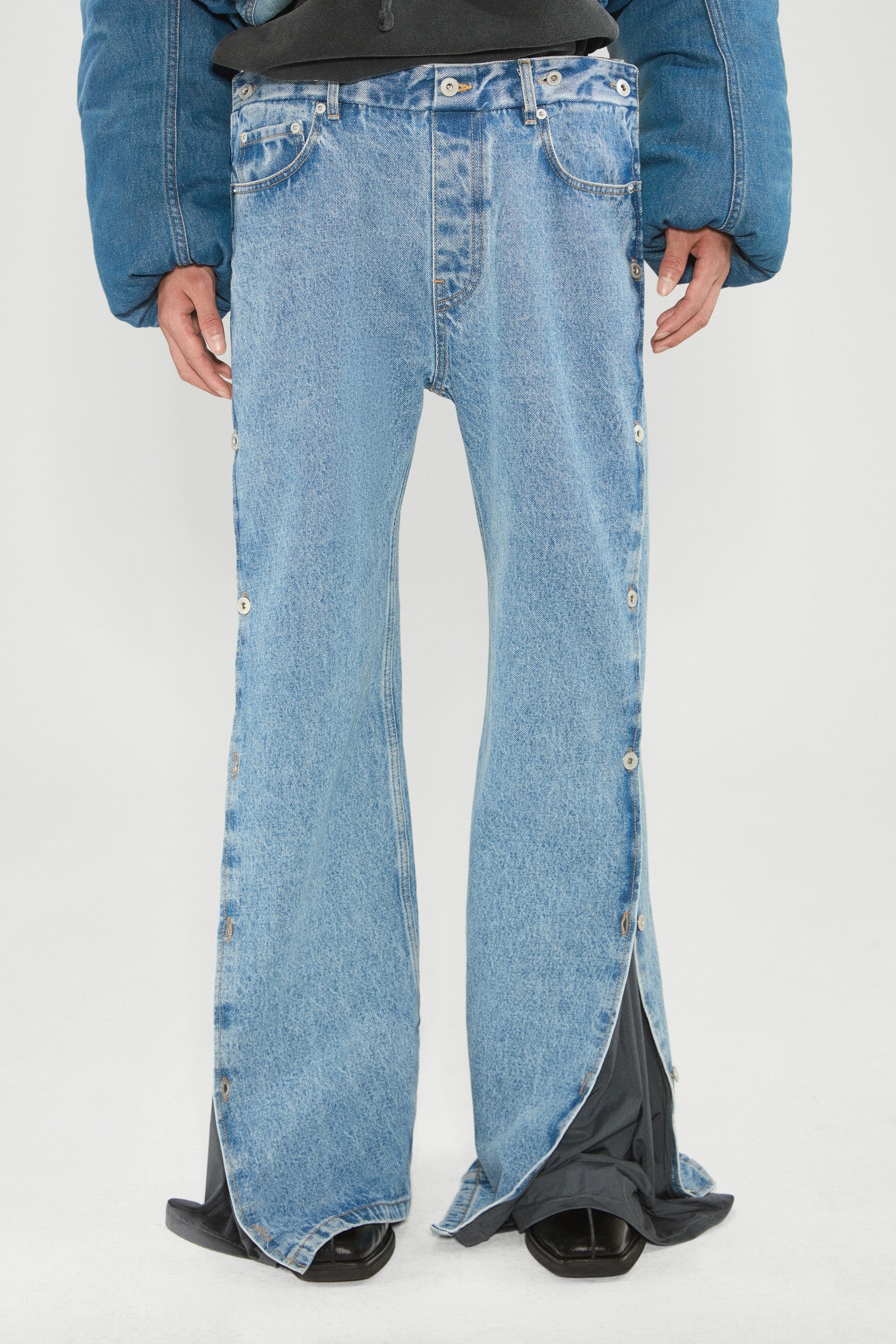 Collapsed Waist Jeans - 6