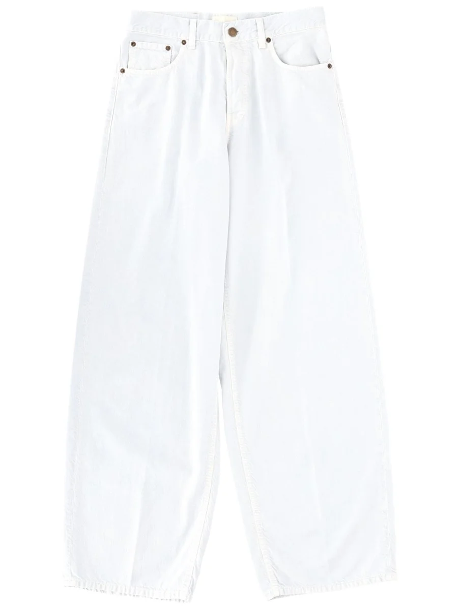 BETHANY COTTON AND LINEN PANTS - 1