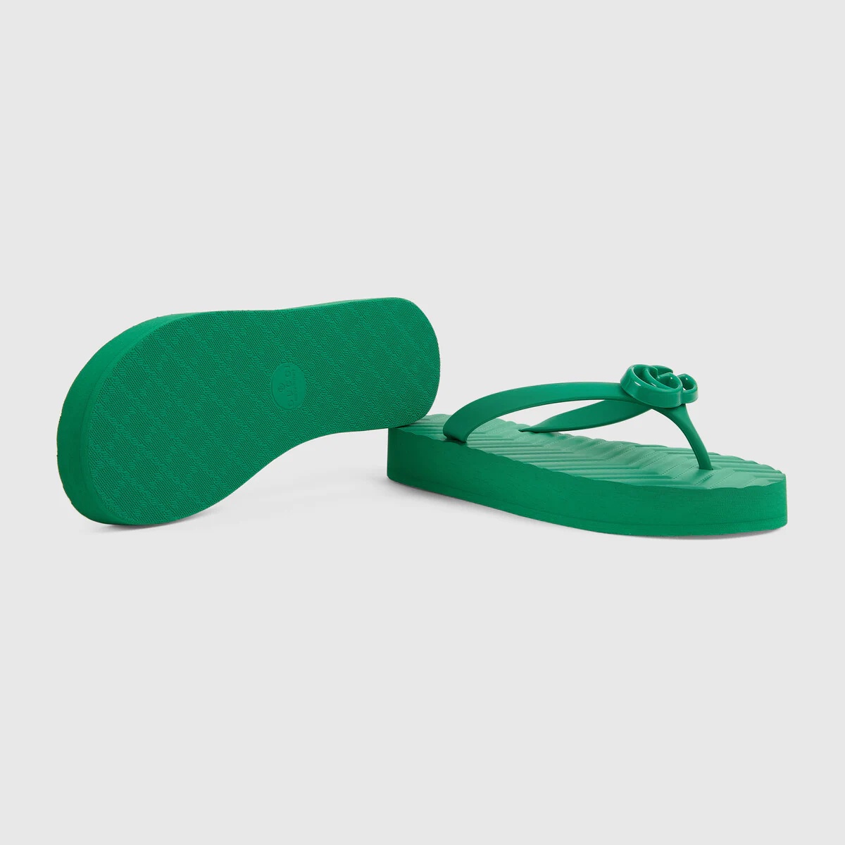 Women's chevron thong sandal - 5