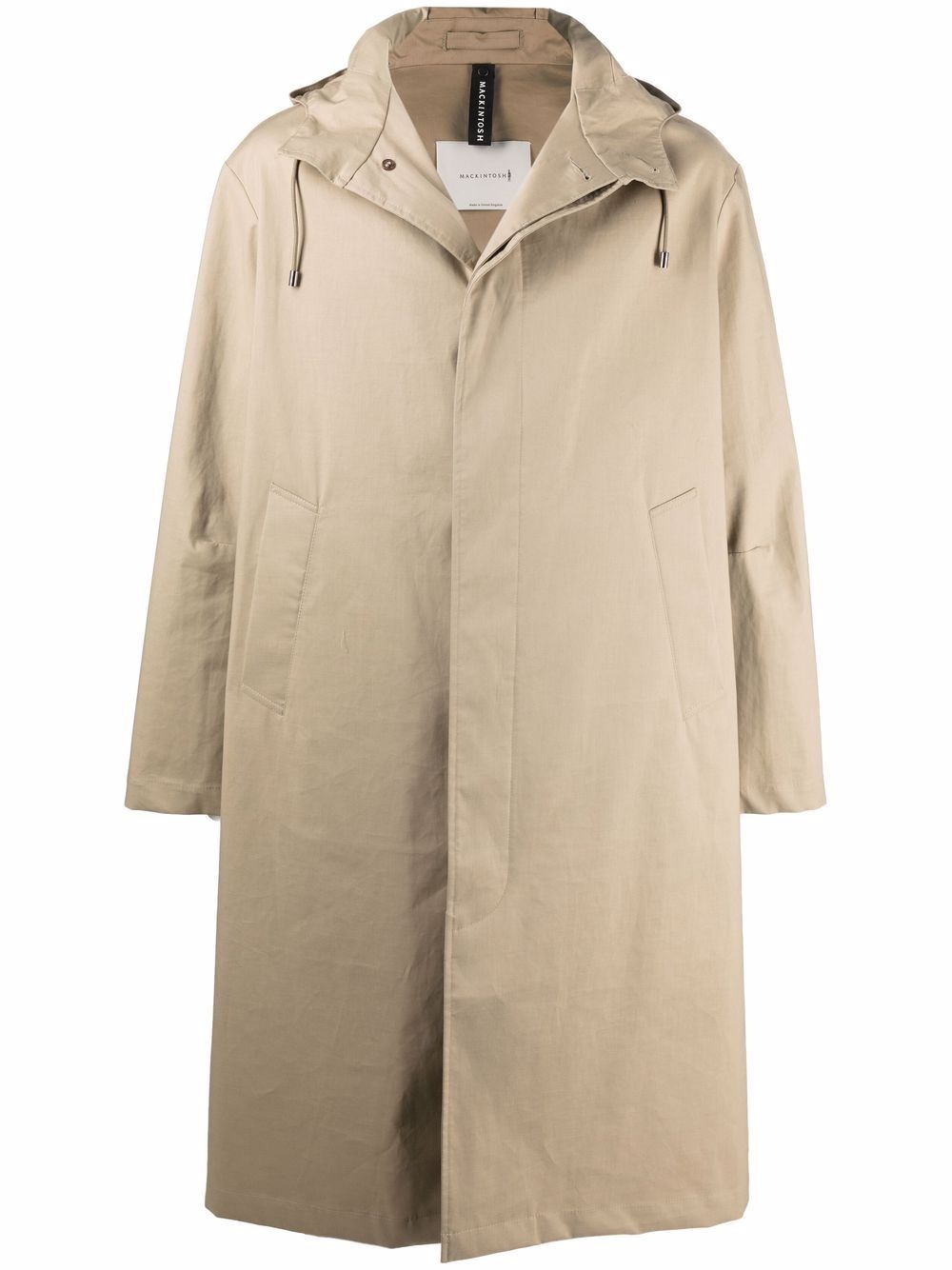 WOLFSON hooded raincoat - 1