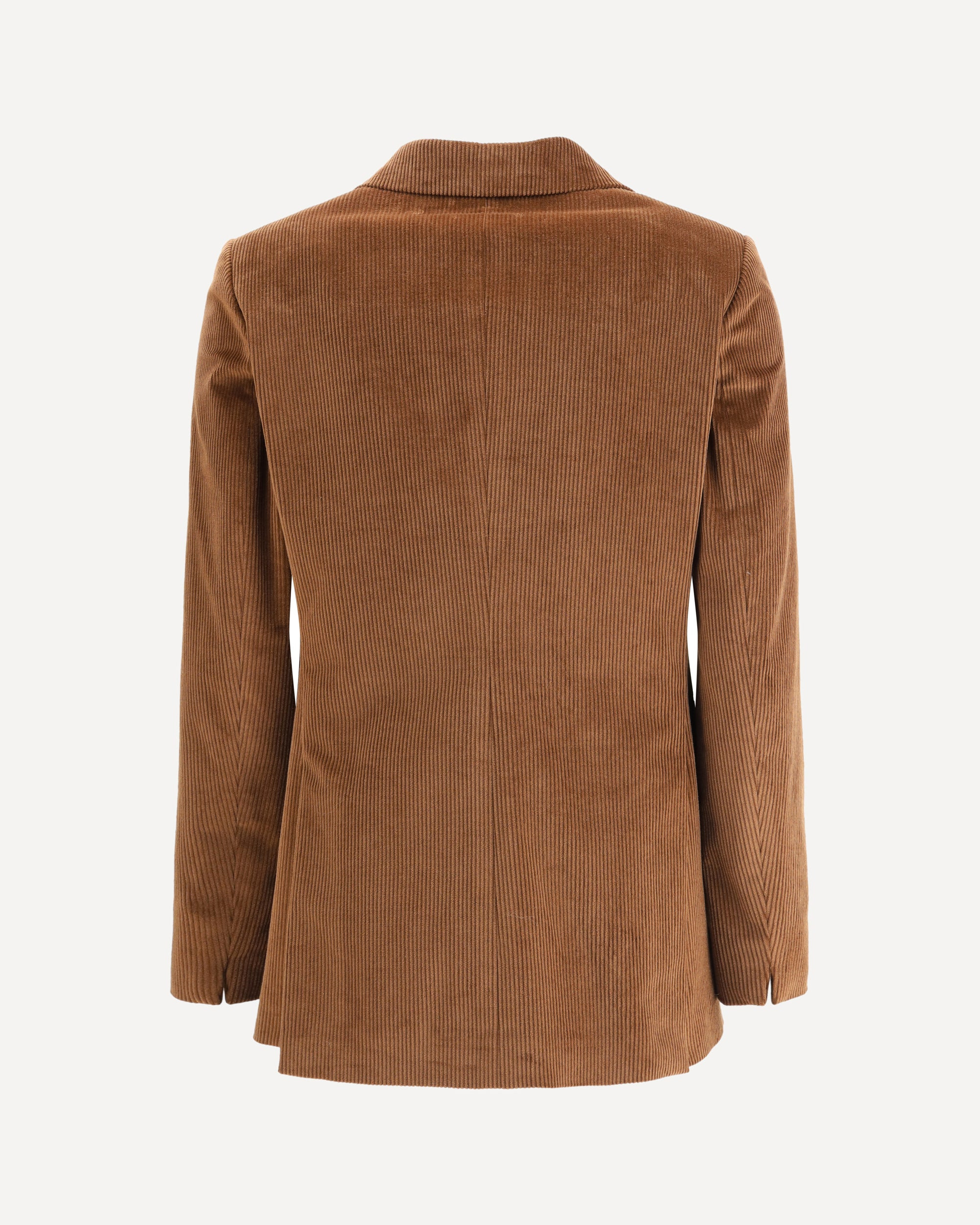 Double-breasted corduroy Blazer - 2
