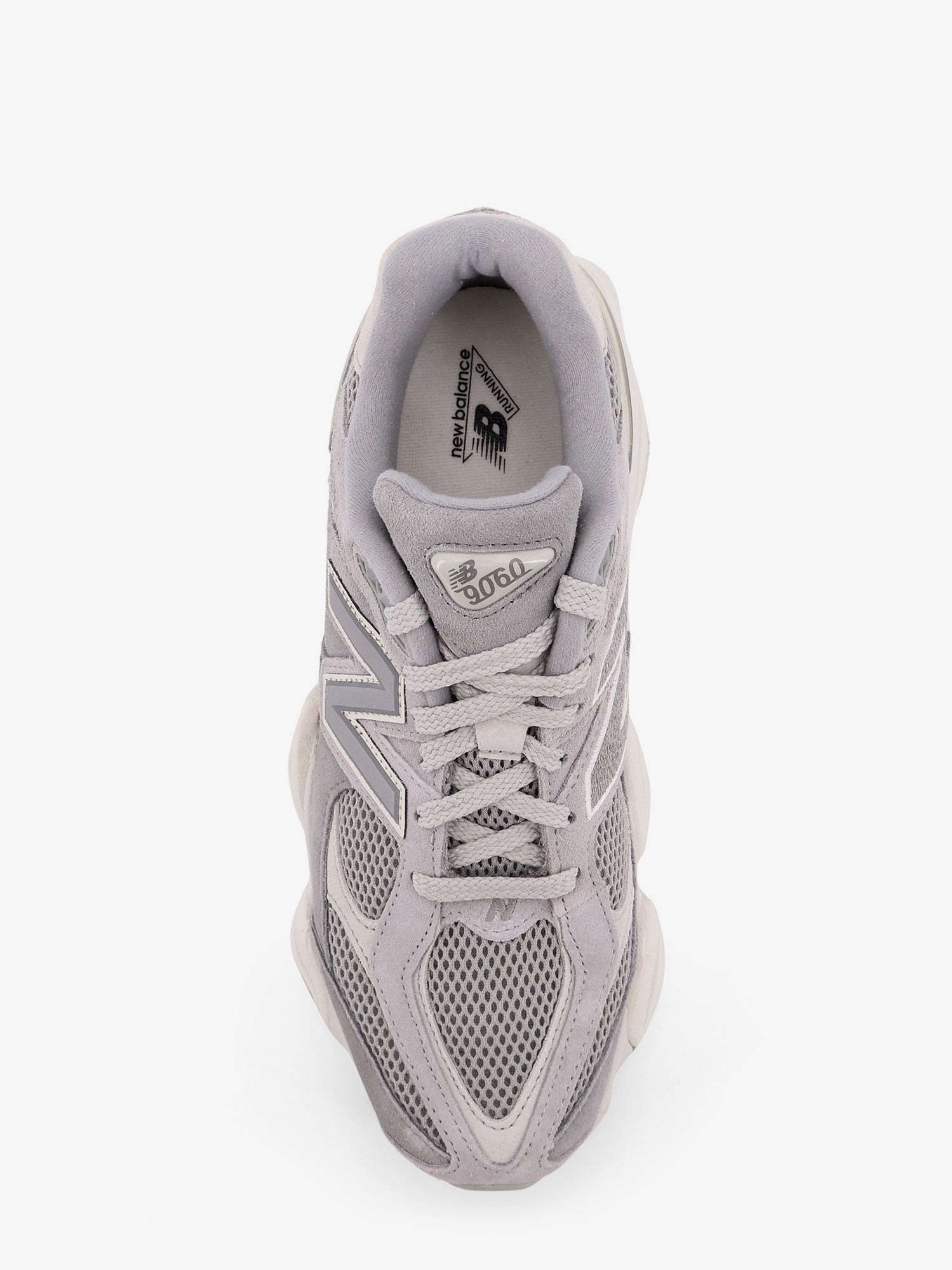 New Balance 9060 Low-Top Mesh And Suede Sneakers - 5