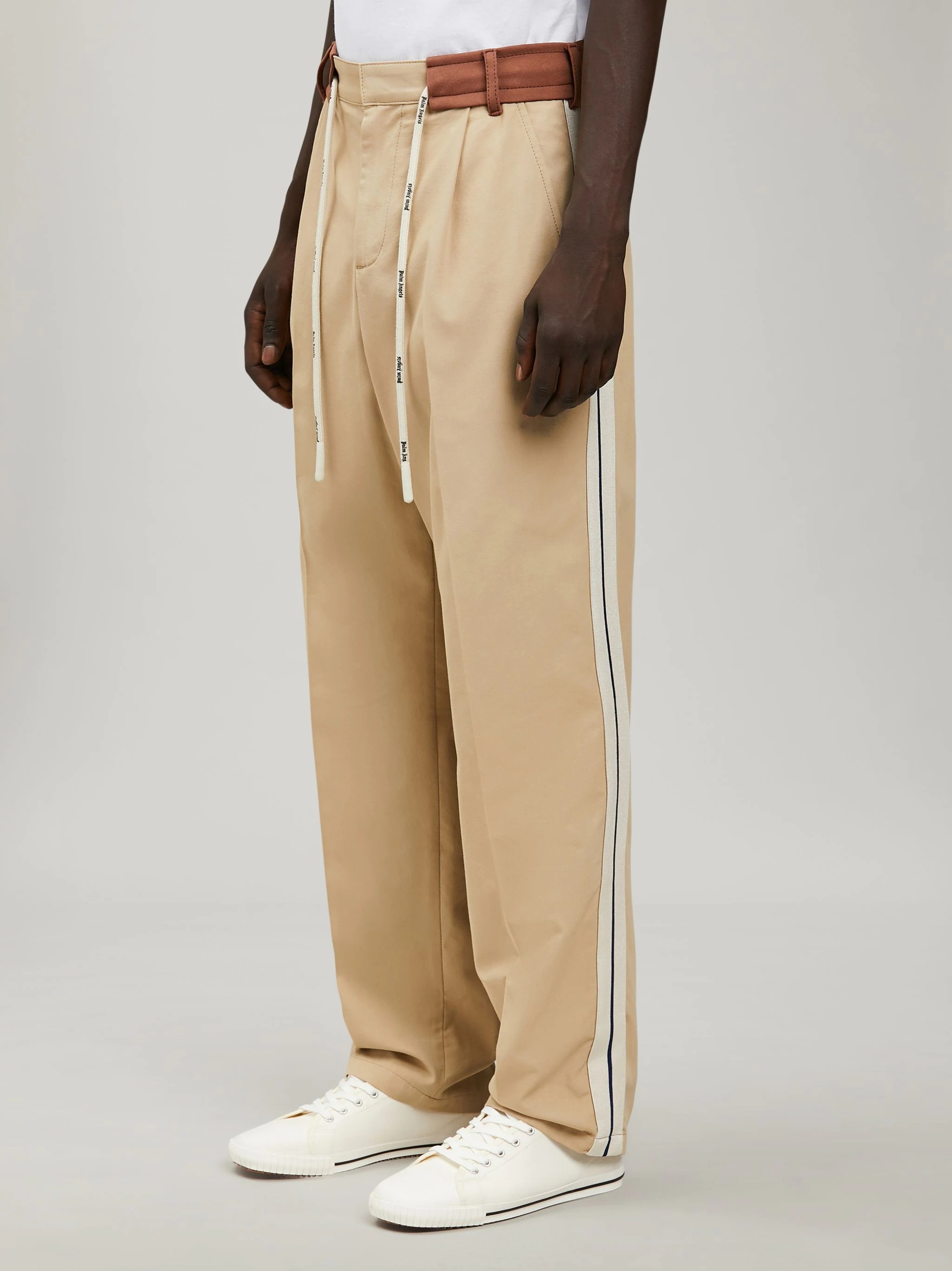 TRACK BELT PANTS - 4
