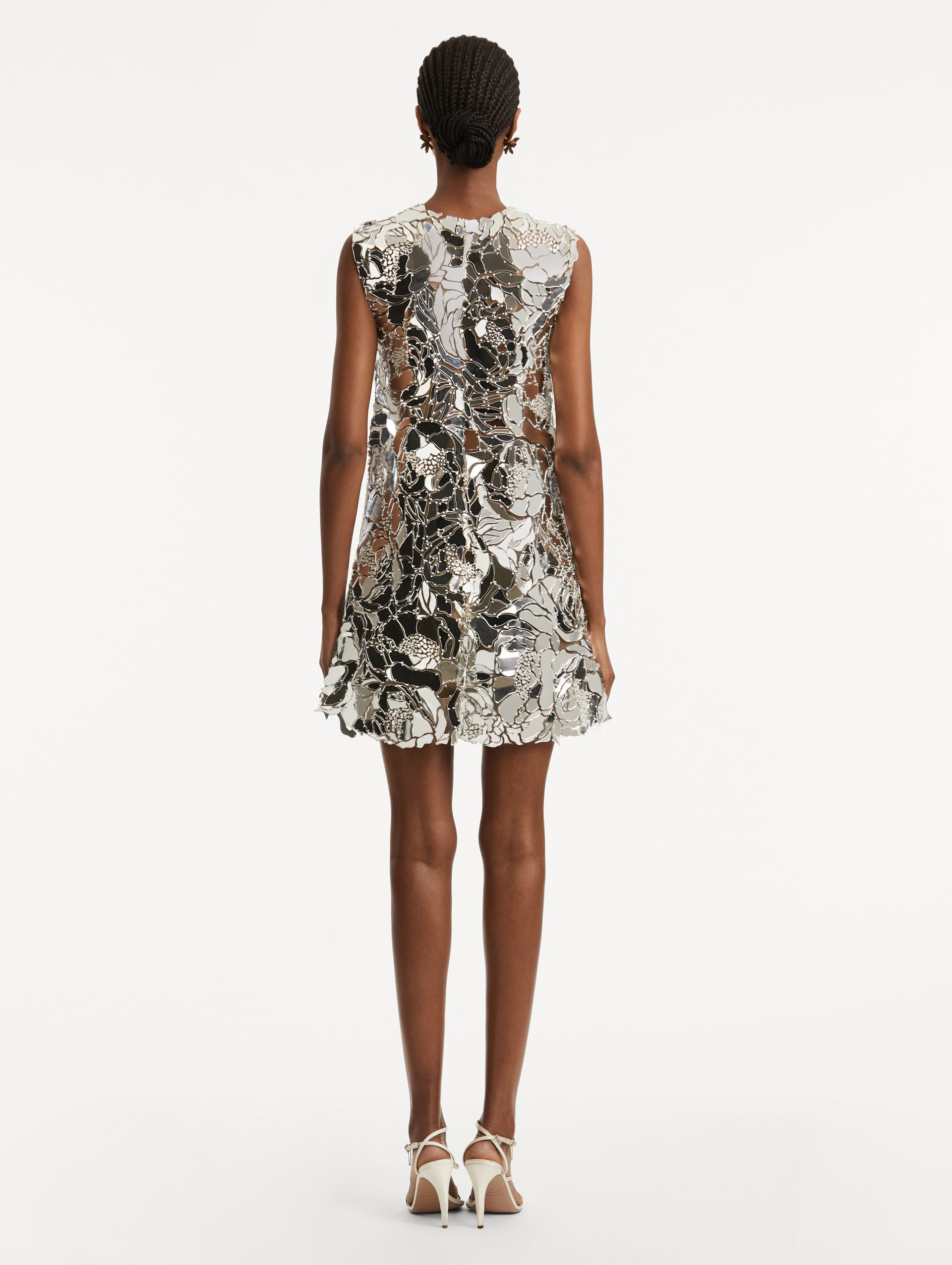 MIRRORED MOSAIC SHIFT DRESS - 3