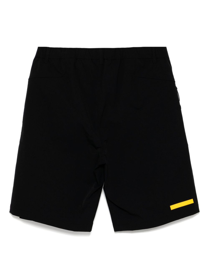 Aspesi Linen garment dyed shorts outlook