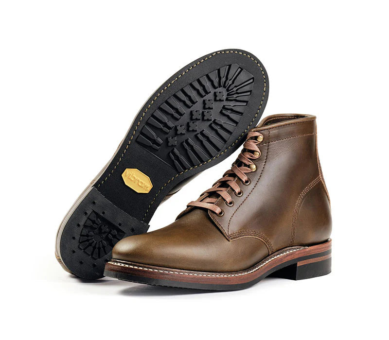 LK-040 El Capitan Horween CXL Leather Dark Olive - 3