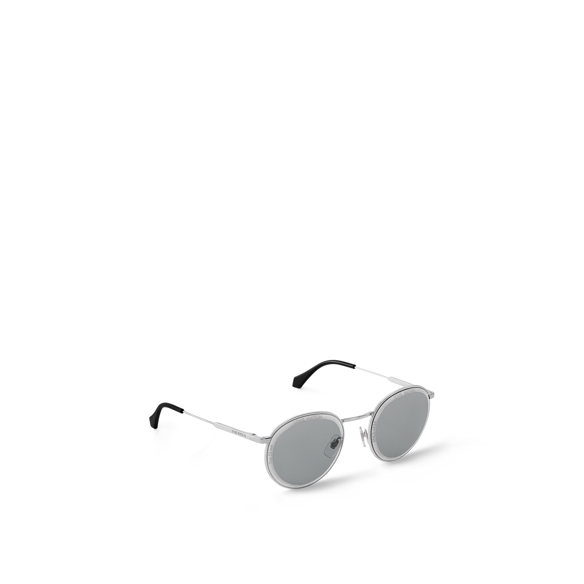 LV Super Vision Metal Round Sunglasses 3