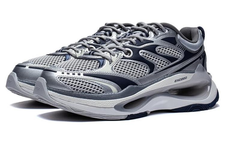 Li-Ning Li-Ning Exceed Infinity 3M 'Silver Grey Blue' AZGT003-1 ...