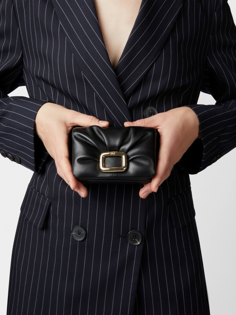 Viv' Choc Wallet in leather 6