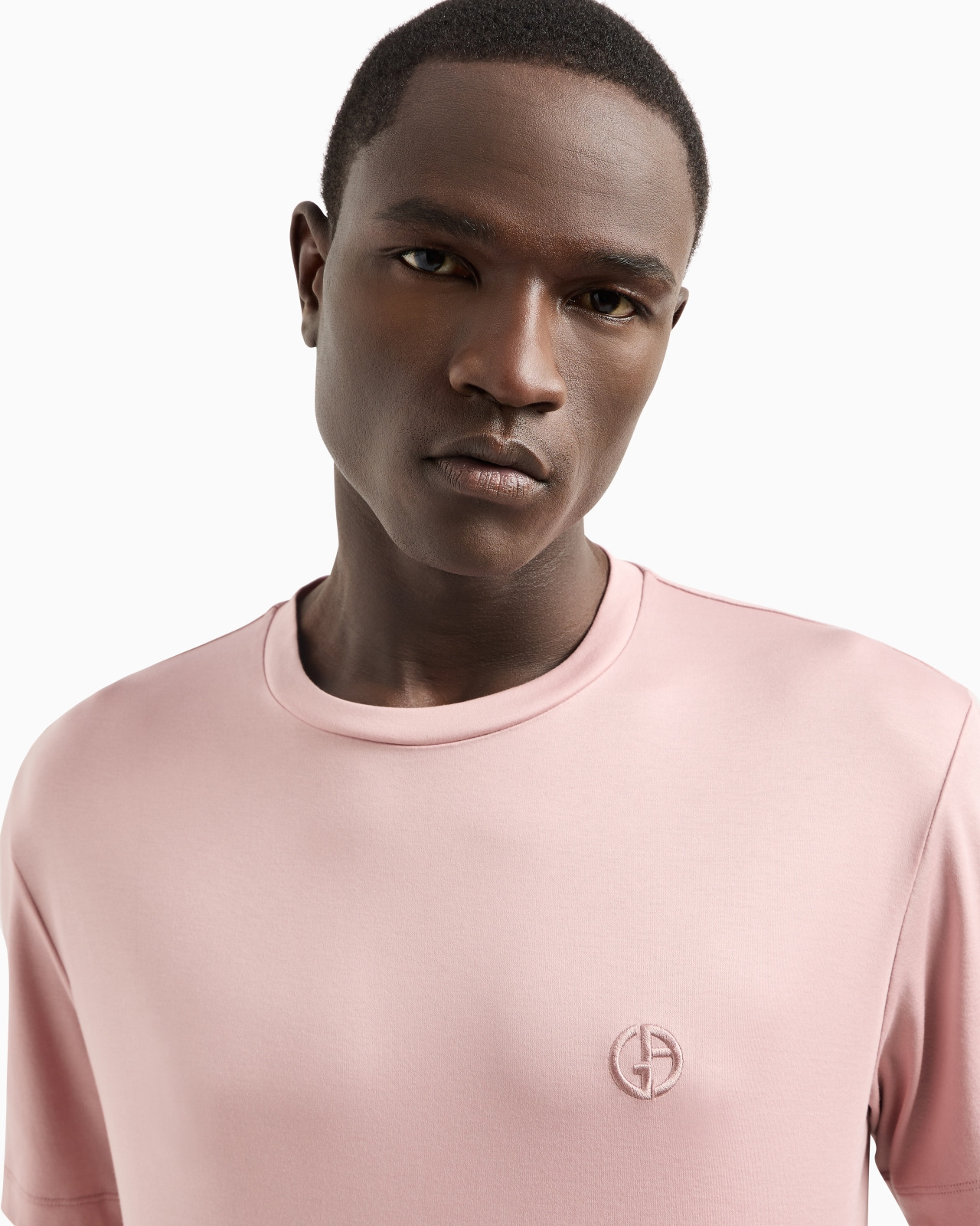 COTTON-INTERLOCK T-SHIRT WITH EMBROIDERED LOGO - 5