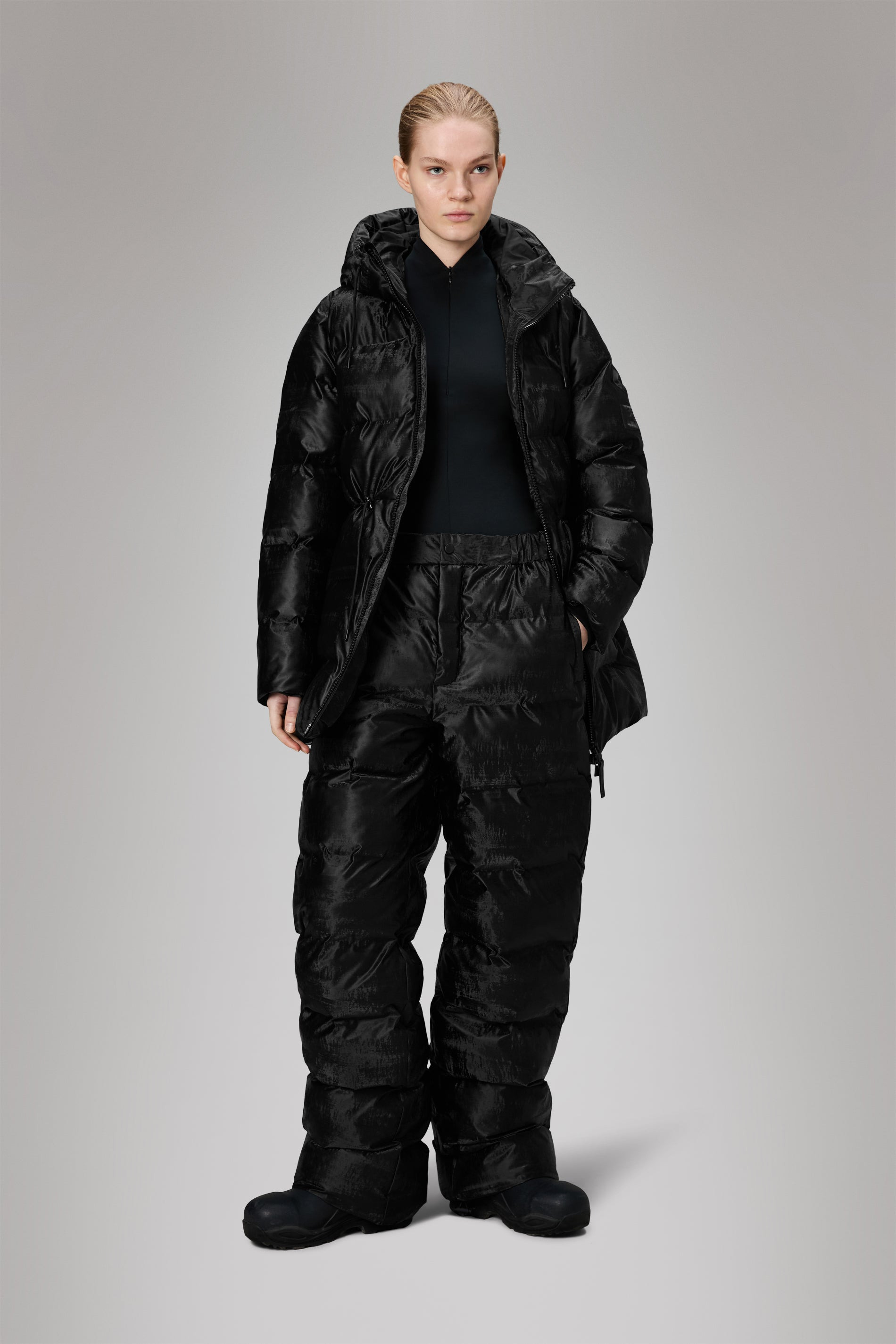 Alta Long Puffer String W Jacket - 4