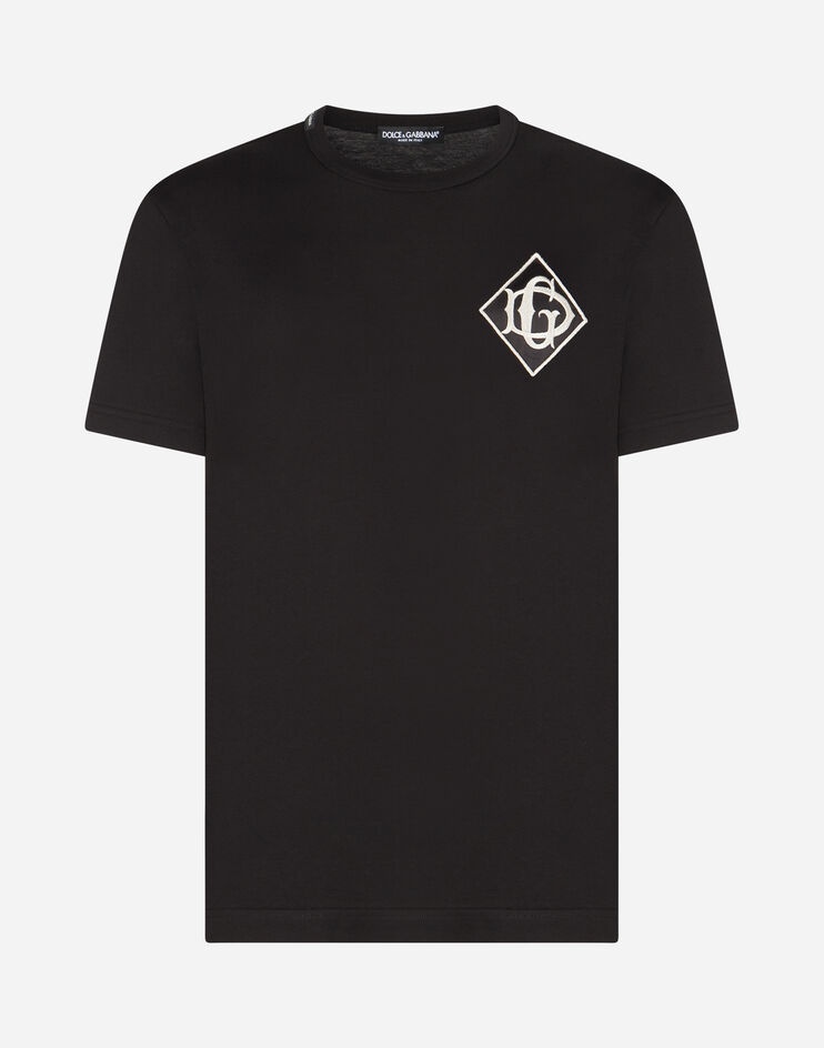 Cotton t-shirt with DG logo - 3