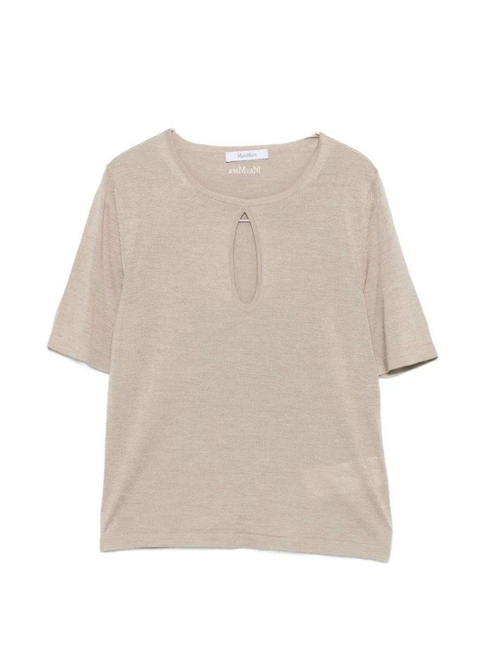 cut-out T-shirt - 1