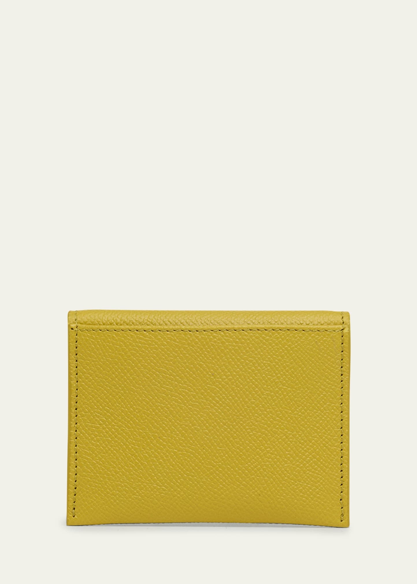 The Gancini Leather Card Case - 2