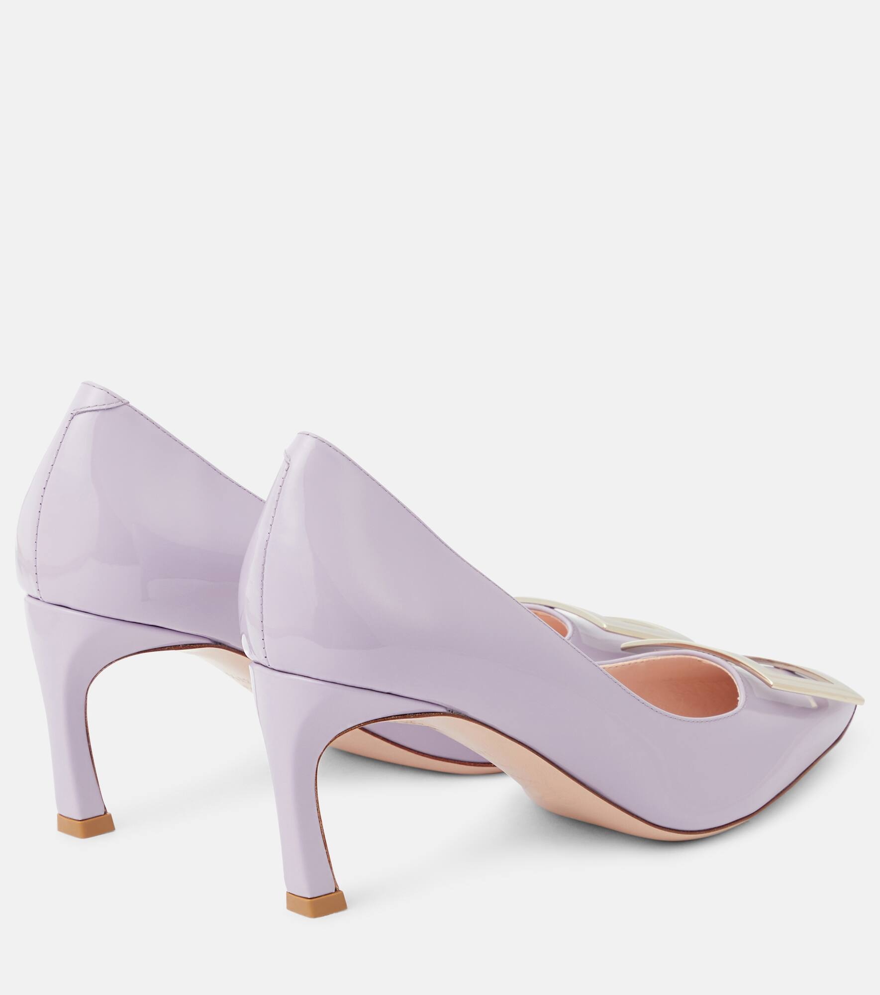 Trompette 70 patent leather pumps - 3