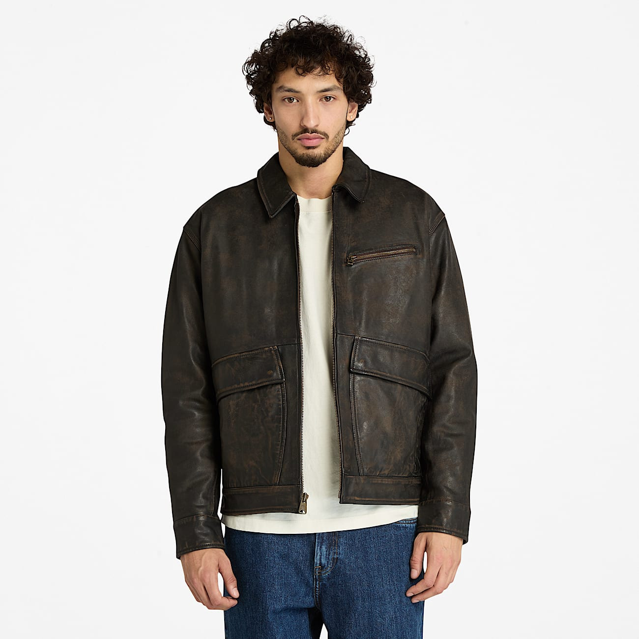 Men's Strafford Leather Jacket - 3