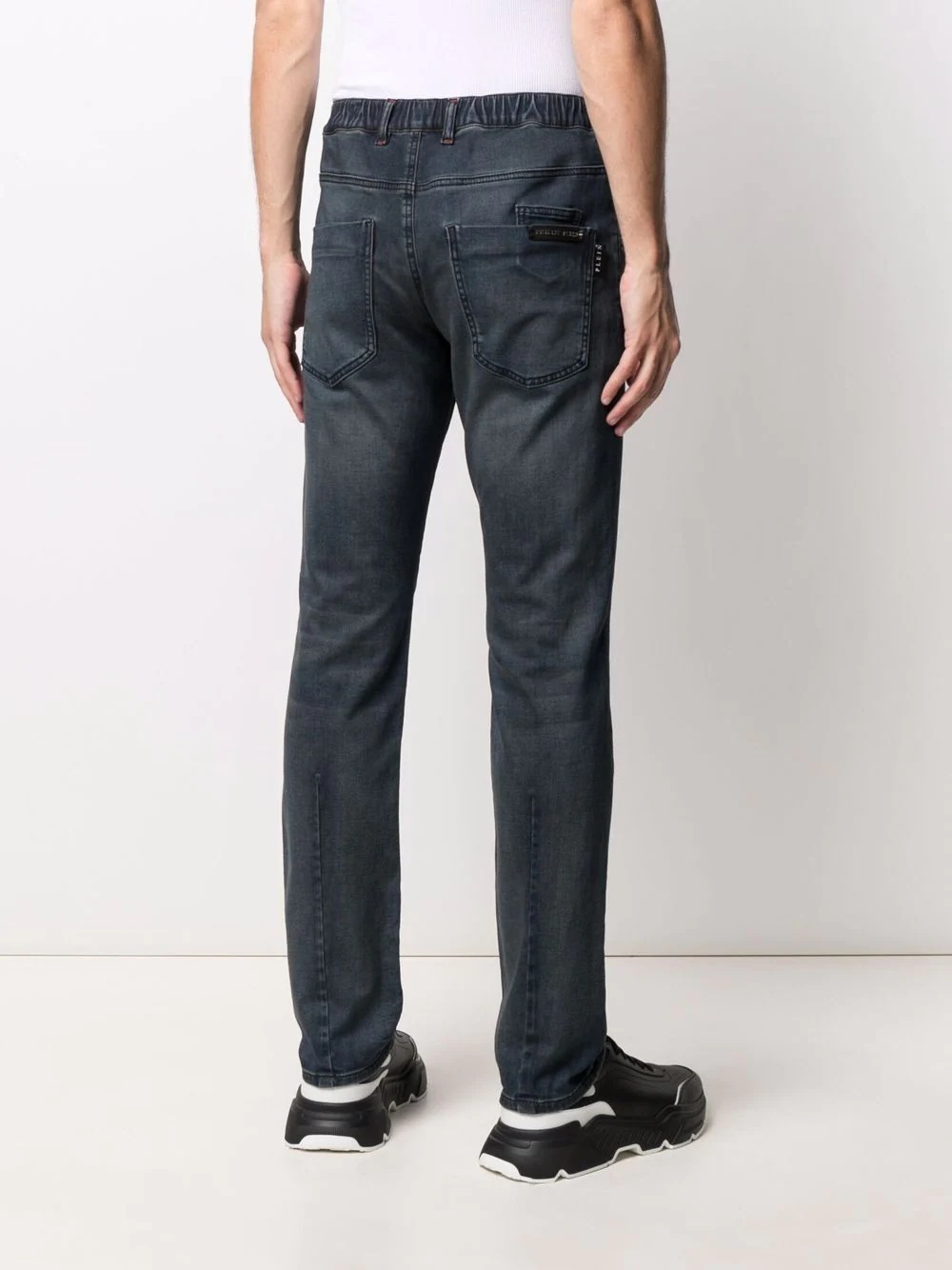 slim-cut jogging jeans - 4