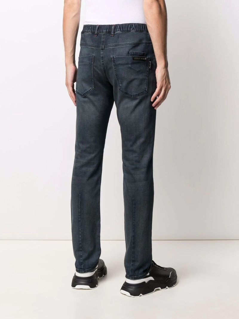 slim-cut jogging jeans 4