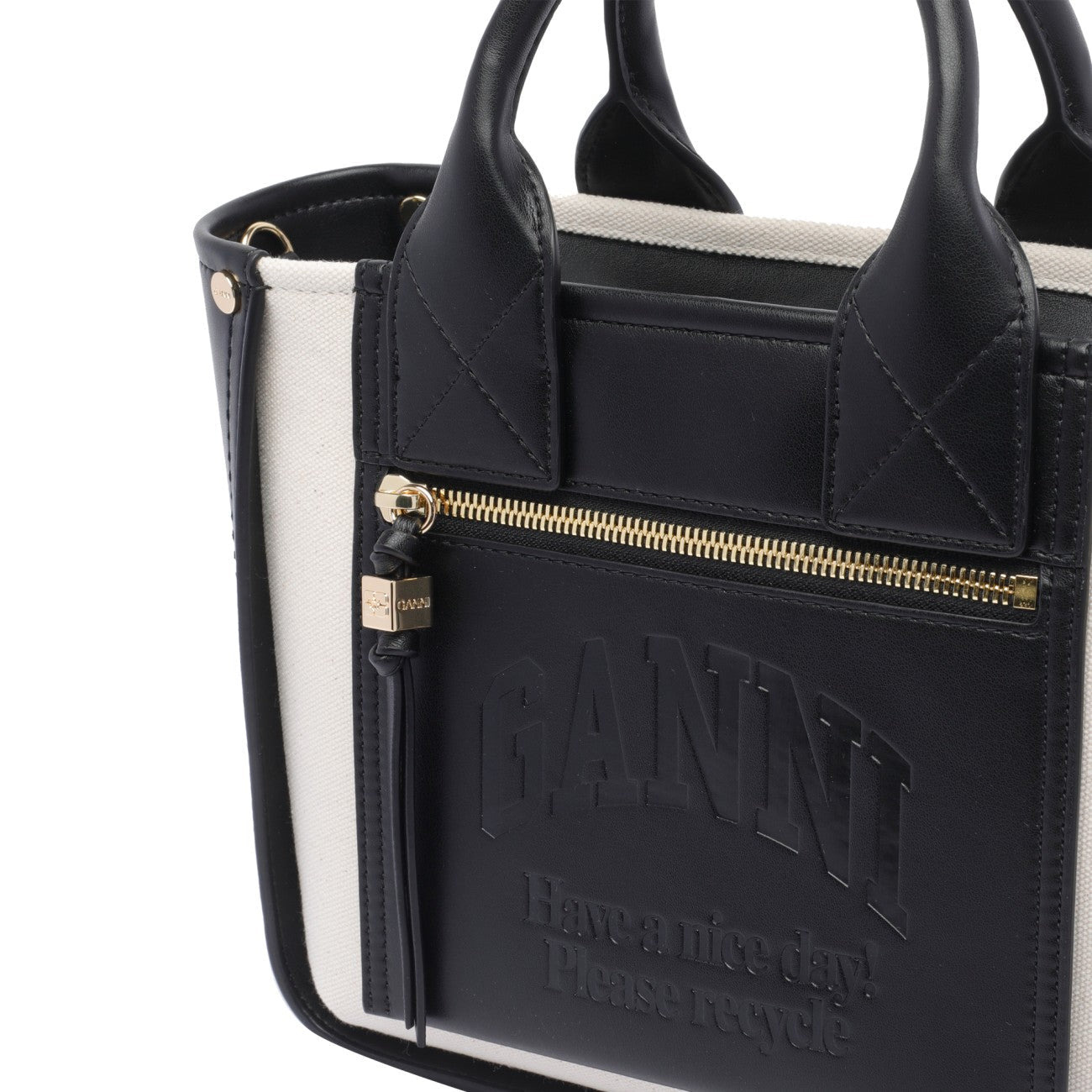 Ganni Women Small Pocket Tote Bag - 4